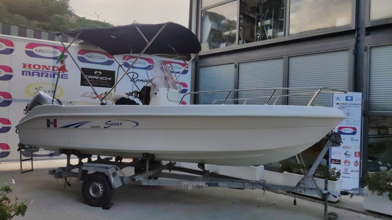 SAVER 540 + HONDA BF40 E — immagine 1