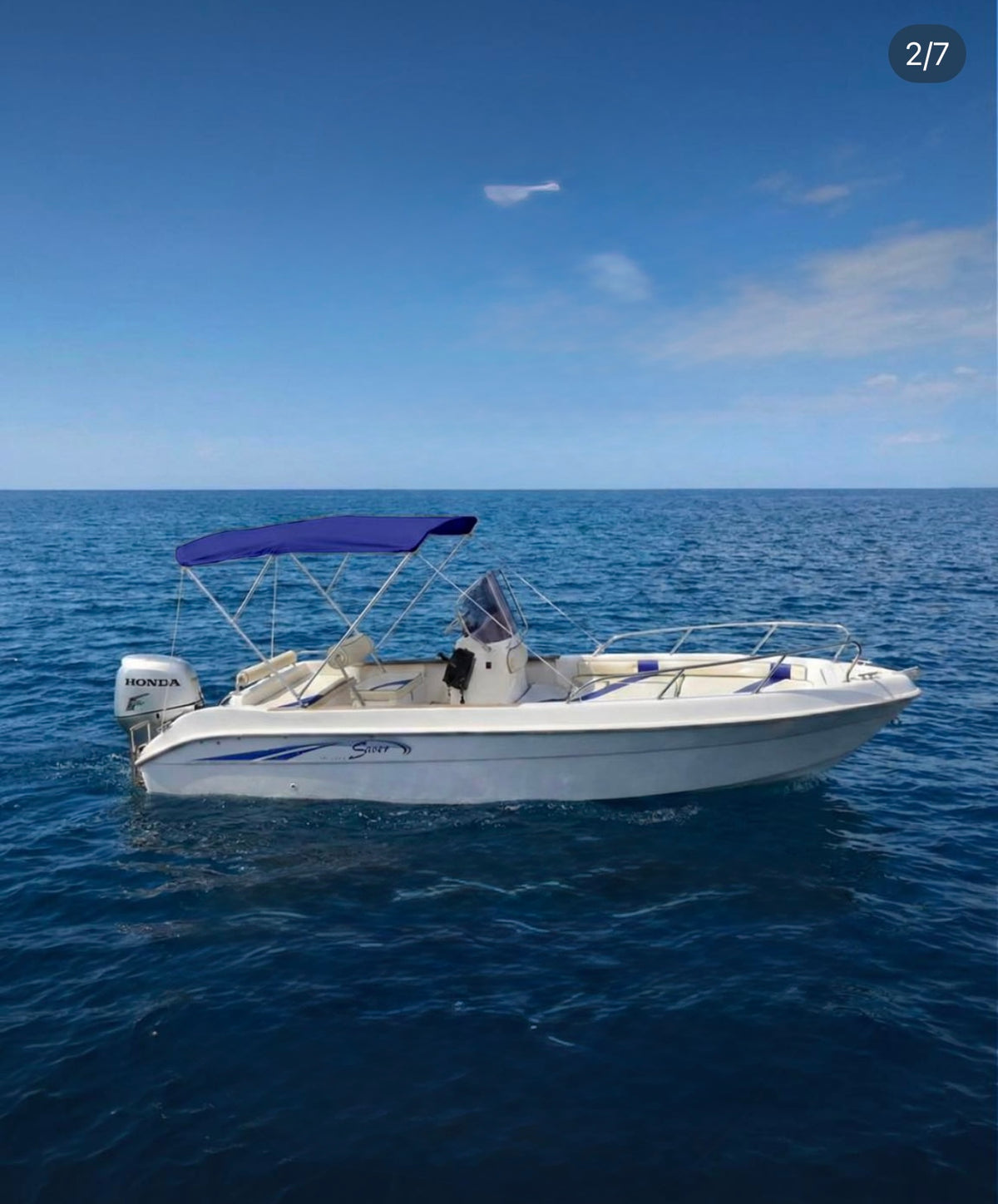 SAVER OPEN 540 + HONDA 40 HP