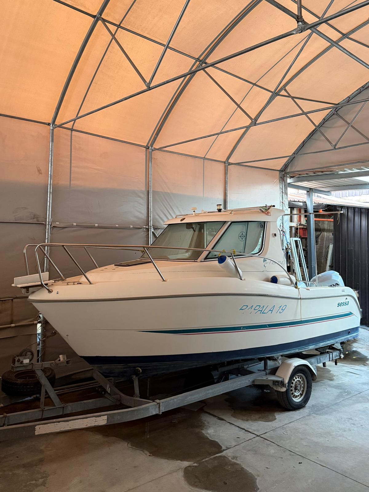 SESSA MARINE RAPALA 19′ + HONDA BF 100 CV — immagine 1